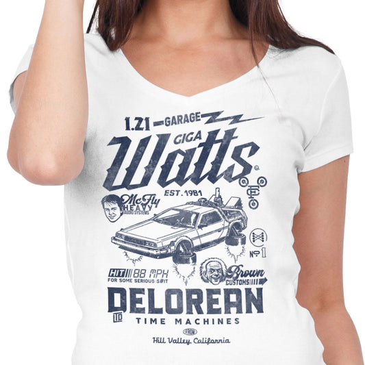 Doc Brown Customs - Women's V-Neck