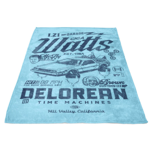 Doc Brown Customs - Fleece Blanket