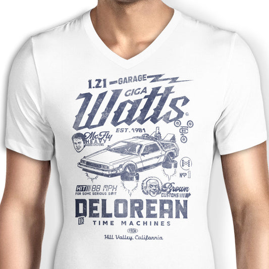 Doc Brown Customs - Men's V-Neck