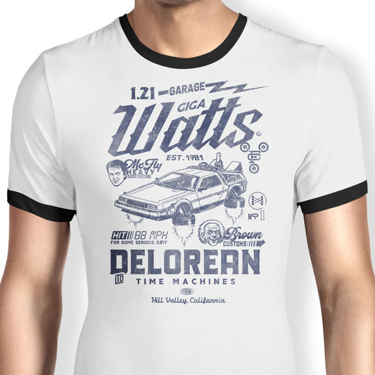 Doc Brown Customs - Ringer T-Shirt