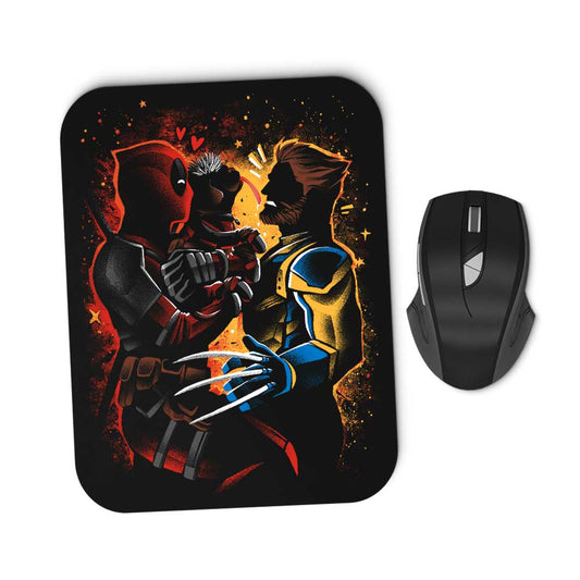 Dogpool Love - Mousepad