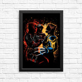 Dogpool Love - Posters & Prints