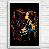 Dogpool Love - Posters & Prints