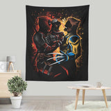 Dogpool Love - Wall Tapestry