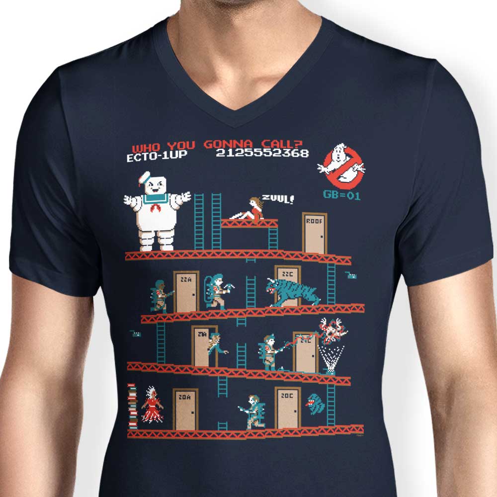 Donkeypuft - Men's V-Neck
