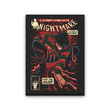 Don't Fall Asleep - Canvas Print