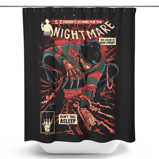 Don't Fall Asleep - Shower Curtain