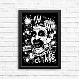 Don't You Like Clowns - Posters & Prints