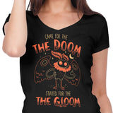 Doom and Gloom - Women's V-Neck