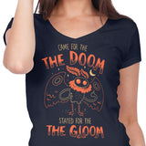 Doom and Gloom - Women's V-Neck