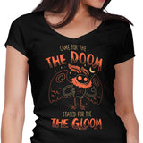 Doom and Gloom - Women's V-Neck