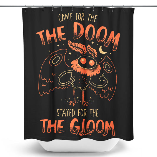Doom and Gloom - Shower Curtain