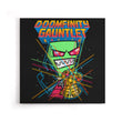 Doomfinity Gauntlet - Canvas Print