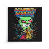Doomfinity Gauntlet - Canvas Print