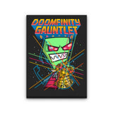 Doomfinity Gauntlet - Canvas Print