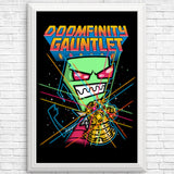 Doomfinity Gauntlet - Posters & Prints