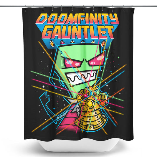 Doomfinity Gauntlet - Shower Curtain