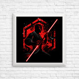 Double Bladed Warrior - Posters & Prints