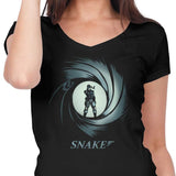 Double O' Snake - Women's V-Neck