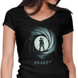 Double O' Snake - Women's V-Neck