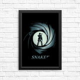 Double O' Snake - Posters & Prints