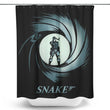 Double O' Snake - Shower Curtain