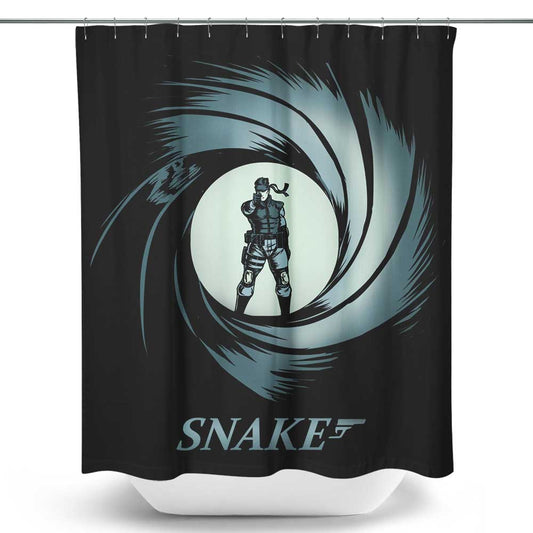 Double O' Snake - Shower Curtain