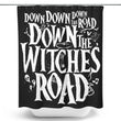 Down the Road - Shower Curtain