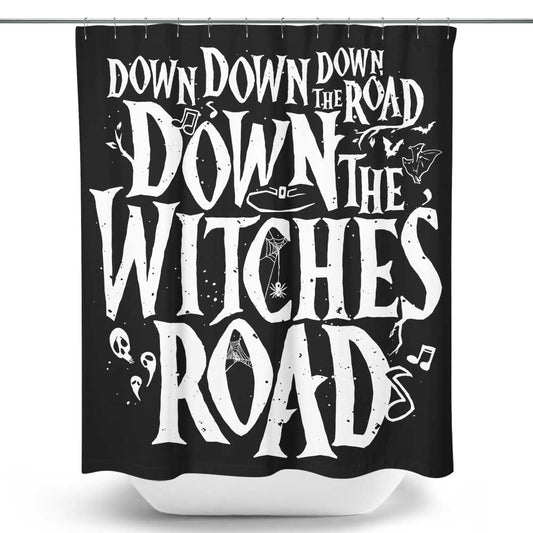Down the Road - Shower Curtain