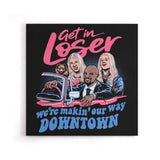 Downtown Driving - Canvas Print