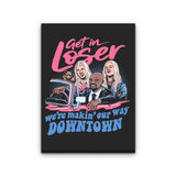 Downtown Driving - Canvas Print