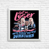 Downtown Driving - Posters & Prints