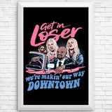 Downtown Driving - Posters & Prints