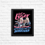 Downtown Driving - Posters & Prints