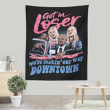Downtown Driving - Wall Tapestry