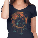 Draconic Dice Keeper - Women's V-Neck