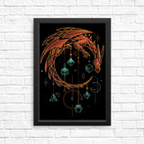 Draconic Dice Keeper - Posters & Prints