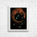 Draconic Dice Keeper - Posters & Prints