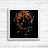 Draconic Dice Keeper - Posters & Prints