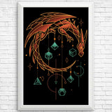 Draconic Dice Keeper - Posters & Prints