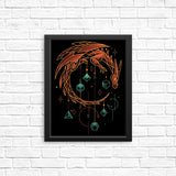 Draconic Dice Keeper - Posters & Prints