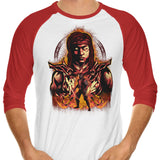 Dragon Ascendant - 3/4 Sleeve Raglan T-Shirt