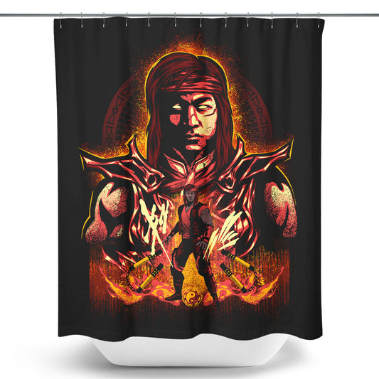 Dragon Ascendant - Shower Curtain