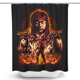 Dragon Ascendant - Shower Curtain