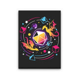 Dragon Dice Solar System - Canvas Print