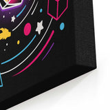 Dragon Dice Solar System - Canvas Print