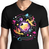 Dragon Dice Solar System - Men's V-Neck