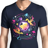 Dragon Dice Solar System - Men's V-Neck