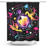 Dragon Dice Solar System - Shower Curtain