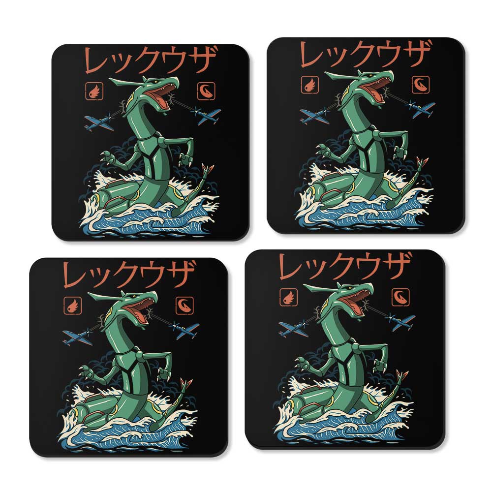 Dragon Flying Kaiju - Coasters